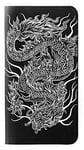Dragon Tattoo PU Leather Flip Case Cover For Samsung Galaxy A9 (2018), A9 Star Pro, A9s