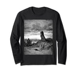 The Prophet Slain by a Lion Gustave Dore The Bible Art Long Sleeve T-Shirt