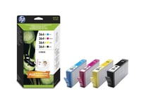 HP 364XL ink cartridge 4 pc(s) Original High (XL) Yield Black, Cyan, Magenta, Yellow