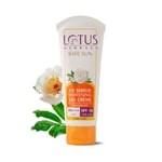 Lotus Herbals Safe Sun UV SHIELD WHITENING GEL CREME SPF 50 PA +++, UVA, 100gm