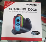 Charge Dock Controller Charging LED Stand Charger For Nintendo Switch Joy-Con UK