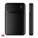 Power Bank 5000mAh 5V USB External Travel Mini Portable Battery Power Pack Black