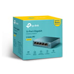 TP-LINK 5-Port Gigabit Unmanaged Desktop Switch LiteWave Steel Case - (LS105G)