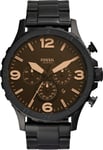 Fossil Klockarmband JR1356 / 134XXXX Stål Svart 24mm
