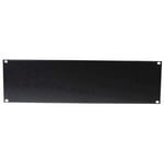 OMNITRONIC Front panel Z-19U-shaped steel black 3U