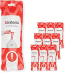 Brabantia Rubbish Trash Bin Bag Liners Drawstring Handle Size B 5 Litre 200 Pack