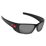 Hawkry Polarized Replacement Lenses for-Oakley Fuel Cell Sunglass Sport Black