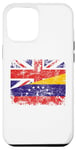 iPhone 14 Pro Max United Kingdom UK Venezuela Flags | Venezuelan British Roots Case