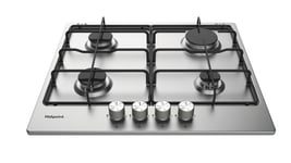 Hotpoint PPH60PFIXUK, 60Cm Gas Hob , Mulitflame With Enamel Pan Supports