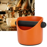 (Orange)Coffee Machine Accessories Mini Coffee Knock Box Knock Box