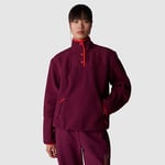 The North Face Women's Cragmont 1/4 Neck Fleece Gardenia White-Almond Butter (84IB LDI)