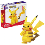Pikachu Building Set Action Figure Mega Construx Pokemon 600 Piece 30cm Kids Toy