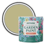 Rust-Oleum Green Mould-Resistant Garden Paint In Satin Finish - Sage Green 2.5L