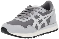 ASICS Men's Tiger Runner II Sneaker, Carbon/Cloud Grey, 5 UK