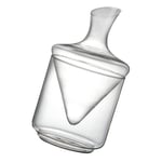 Cabilock Wine Decanter Chiller Set Ice Bucket Cooler Glass Carafe Perfect for Red and White Wine Accessories for Cocktails and Bar