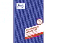 Avery 1758, Vit, Gul, Kartong, A5, 148 X 210 Mm, 40 Sidor, 2 Styck