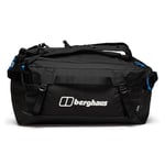 Berghaus Unisex Xodus Travel Holdall 60L Bag | Durable | Shoulder Straps, Black, One Size