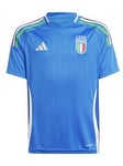 adidas Junior Italy Home Replica Shirt -blue, Blue, Size 11-12 Years