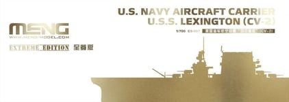 MNGES-007 - Meng Model 1:700 - USS Lexington Carrier, Extreme Edt
