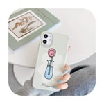 Retro Embossing vase Flowers art Korean fashion cute Phone Case For iPhone 11 Pro Max XR Xs Max X 7 8 7 Plus case silicone cover-01-for iphone XR