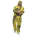 Boland - Costume Radioactif pour adultes, déguisements de carnaval pour hommes, costume d'horreur pour Halloween ou le carnaval