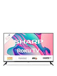 Sharp 43Fd2K, 43 Inch, Full Hd, Frameless Roku Tv