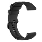 Garmin Vivomove 3s Armband i silikon, svart