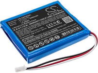 Kompatibelt med Alpsat Satfinder Spare Part SF03-BT, 7.4V, 2000 mAh