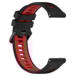 Klockarmband silikon Garmin Forerunner 965 Watch Röd 22 mm