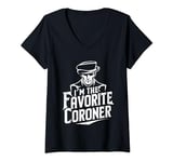 Womens Im the favorite Coroner V-Neck T-Shirt