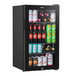 Baridi Under Counter Wine/Drink/Beverage Cooler/Fridge, Built-In Thermostat