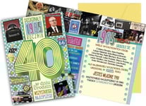 Kort För 40-Årsdag