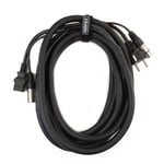 Perfex XLR & IEC strömkabel (Ljud, 5m)