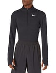 Nike M Nk PACER Top Hz Long Sleeved T-Shirt - Black/(Reflective Silv) (C/O.), Small-T