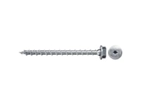 Fischer Powerfast Ii 566378 Sexkantig Träskruv 10 Mm 120 Mm Invändigt Flertandad Stål Galvaniserat 50 St