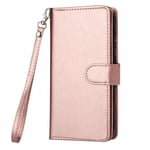 Smidigt 9-Kort Plånboksfodral - Samsung Galaxy S22 Plus Roséguld