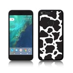 COW PRINT PATTERN Silicone TPU Case Compatible for all Google PIXELS (Google PIXEL 3, BLACK)