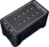 Securit LED Multiladdare med 10 USB-portar