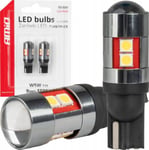 Led-Lampor Canbus T10 W5w 9 Smd 3030 Vit 12V 24V 36V 48V Amio-04244
