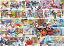 G7111 Space Hoppers & Scooters - 1000pc Jigsaw Puzzle