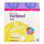 Fortimel Jucy, Denrée alimentaire destinée à des fins médicales spéciales, citron, 200 ml
