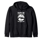 Guided by Love: A Paw in the Darkest Hour Zip Hoodie