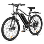 iscooter EB3 26'' elcykel, 500W motor, 10AH batteri, 35 KM/H, pedalassistläge uthållighet 100KM