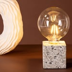 Venture Home Bordslampa Rilche Table Lamp - White / Clear Glass 17065-001