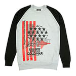 Call Of Duty Black Ops Cold War Stars And Stripes Crewneck Sweatshirt, Adults, S-XXL, Black, Official Merchandise