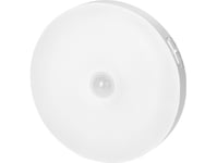 Orno Plug-In Sockellampa Led-Nattlampa Med Rörelsesensor, Uppladdningsbar, Självhäftande, 3000/6000K