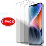 3-Pack - iPhone 13 / 13 Pro - Härdat Glas Skärmskydd Transparent 13 / 13 Pro