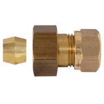 Vatette Securex Rak övergång invändig gänga x klämring 16 mm 15mm (före 1954)