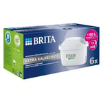 BRITA BRITA Lot de 6 cartouches filtrantes Maxtra Pro Extra Protection anti-calcaire pour la protection de l'appareil et la réduction du calcaire, des impuretés, du chlore et des métaux