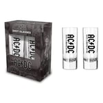 AC/DC SHOT GLASS - HAVE A DRINK ON ME (2-PACK)